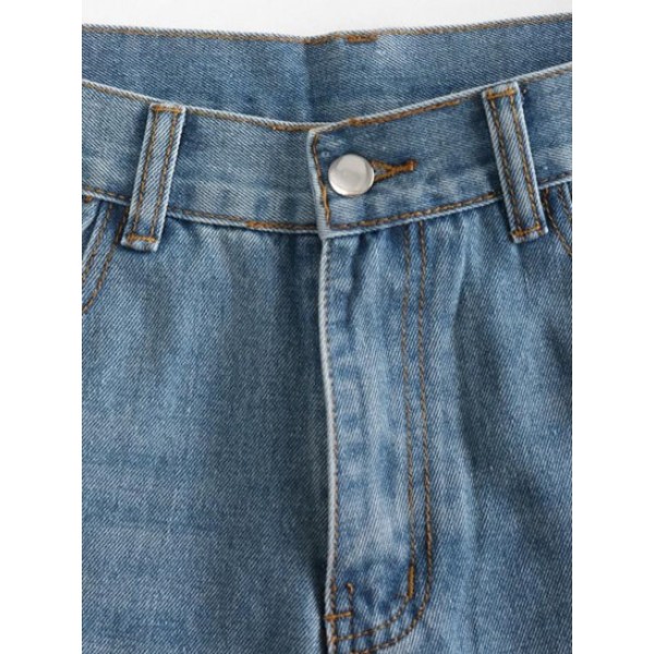 Lace Up Distressed Cut Off Denim Shorts Lace Up Distressed Cut Off Denim Shorts