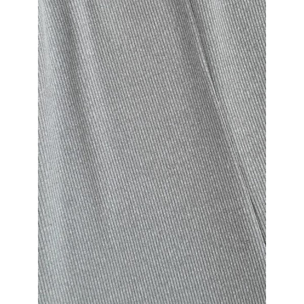 Ribbed Colorblock Button Placket Unitard Romper Ribbed Colorblock Button Placket Unitard Romper