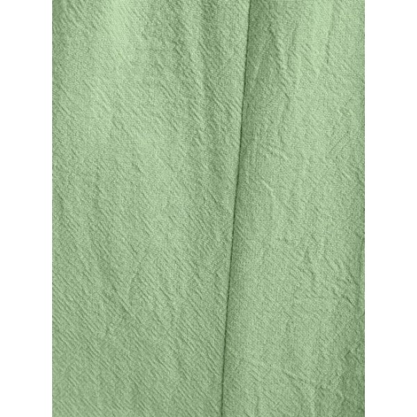 Smocked Mock Button Strapless Belted Capri Straight Jumpsuit Smocked Mock Button Strapless Belted Capri Straight Jumpsuit