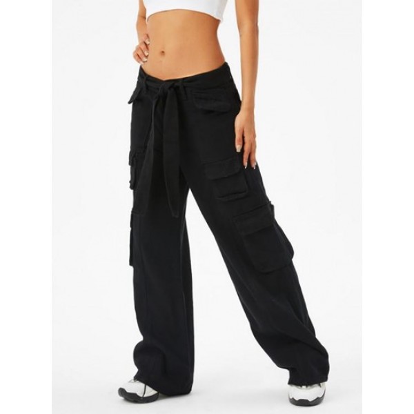 Belted Cargo Baggy Jeans Belted Cargo Baggy Jeans