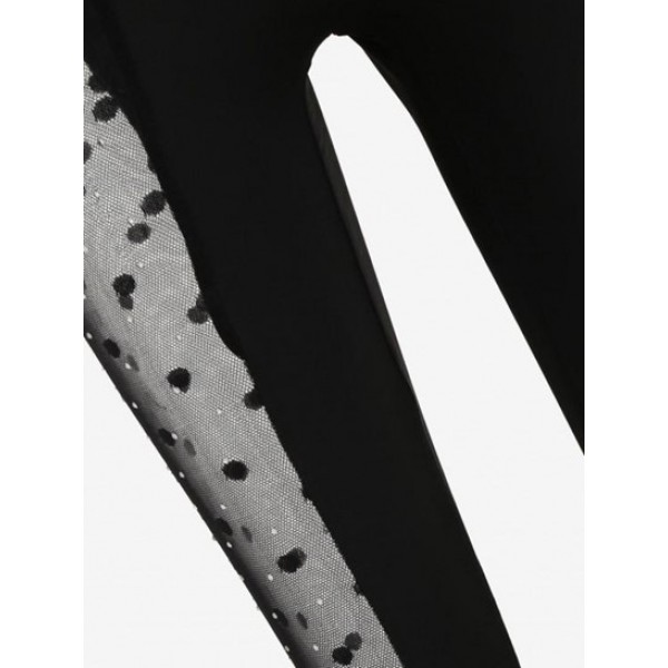 Rhinestone See Thru Lace Cut Out Jumpsuit Rhinestone See Thru Lace Cut Out Jumpsuit